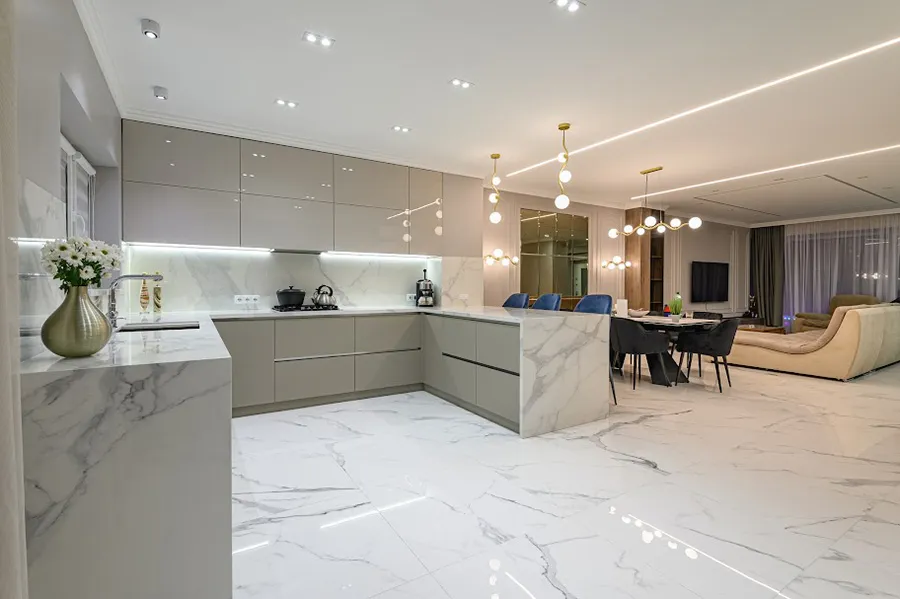How Kitchen Tile Flooring Enhances Style And Functionality Somerville MA