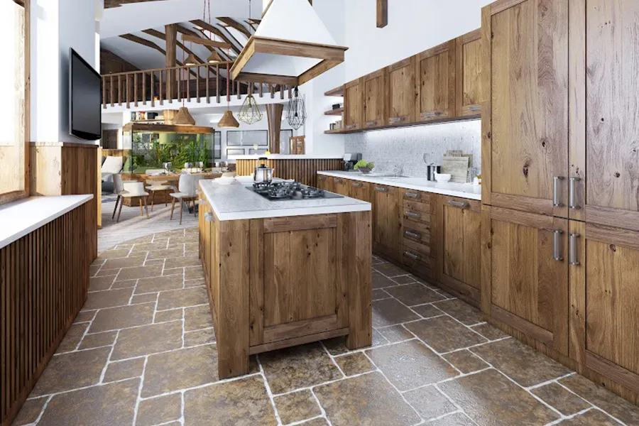 How Kitchen Tile Flooring Enhances Style And Functionality in Somerville MA